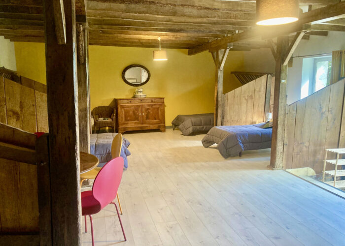 Chambre étable Logis LE BAS AULNAY à CHALLAIN LA POTHERIE (49)