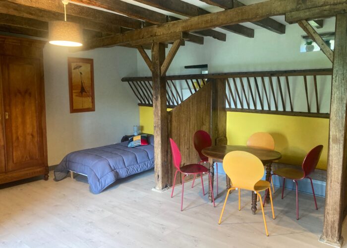 Chambre étable Logis LE BAS AULNAY à CHALLAIN LA POTHERIE (49)